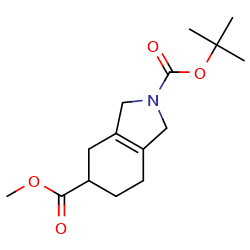 2-tert-butyl5-methyl2,3,4,5,6,7-hexahydro-1H-isoindole-2,5-dicarboxylate图片