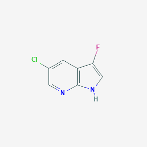 5-chloro-3-fluoro-1H-pyrrolo[2,3-b]pyridine图片