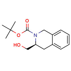 tert-butyl(3S)-3-(hydroxymethyl)-1,2,3,4-tetrahydroisoquinoline-2-carboxylate图片