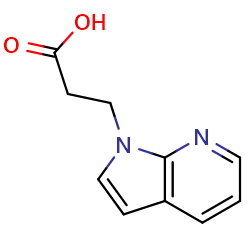3-{1H-pyrrolo[2,3-b]pyridin-1-yl}propanoicacid图片