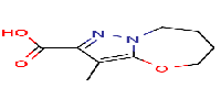 3-methyl-5H,6H,7H,8H-pyrazolo[3,2-b][1,3]oxazepine-2-carboxylicacid图片