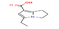 5-ethyl-2,3-dihydro-1H-pyrrolizine-7-carboxylicacid图片