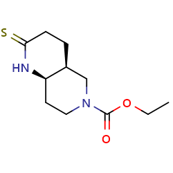 ethyl(4aS,8aR)-rel-2-sulfanylidene-decahydro-1,6-naphthyridine-6-carboxylate图片