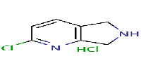 2-chloro-5H,6H,7H-pyrrolo[3,4-b]pyridinehydrochloride图片