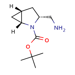 (1r,3r,5r)-rel-2-boc-2-azabicyclo[3,1,0]hexane-3-methylamine图片
