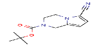 tert-butyl6-cyano-1H,2H,3H,4H-pyrrolo[1,2-a]pyrazine-2-carboxylate图片