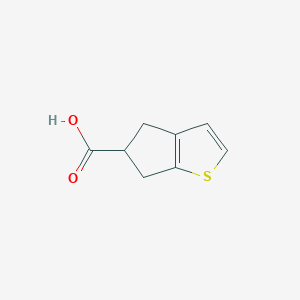 4H,5H,6H-cyclopenta[b]thiophene-5-carboxylicacid图片