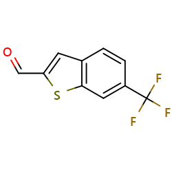 6-(trifluoromethyl)-1-benzothiophene-2-carbaldehyde图片