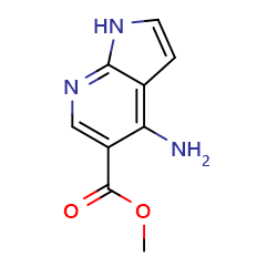 methyl4-amino-1H-pyrrolo[2,3-b]pyridine-5-carboxylate图片