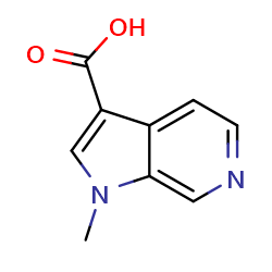 1-methyl-1H-pyrrolo[2,3-c]pyridine-3-carboxylicacid图片