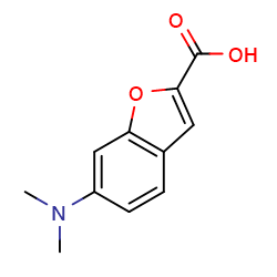 6-(dimethylamino)benzofuran-2-carboxylicacidͼƬ