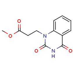 methyl3-(2,4-dioxo-1,2,3,4-tetrahydroquinazolin-1-yl)propanoate图片