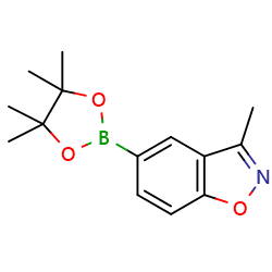 3-methyl-5-(4,4,5,5-tetramethyl-1,3,2-dioxaborolan-2-yl)benzo[d]isoxazole图片