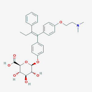 (E)-4-Hydroxy Tamoxifen O-β-D-Glucuronide图片