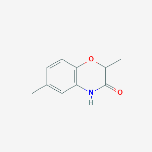2,6-dimethyl-3,4-dihydro-2H-1,4-benzoxazin-3-one图片