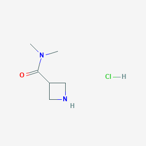 N,N-Dimethylazetidine-3-carboxamidehydrochloride图片