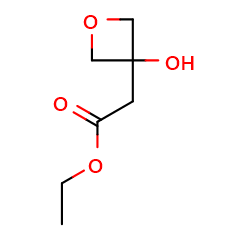 ethyl2-(3-hydroxyoxetan-3-yl)acetate图片