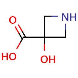 3-Hydroxyazetidine-3-carboxylicacid图片