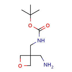 tert-butylN-{[3-(aminomethyl)oxetan-3-yl]methyl}carbamate图片