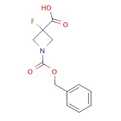 1-[(Benzyloxy)carbonyl]-3-fluoroazetidine-3-carboxylicacid图片