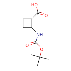cis-2-{[(Tert-butoxy)carbonyl]amino}cyclobutane-1-carboxylicacid图片