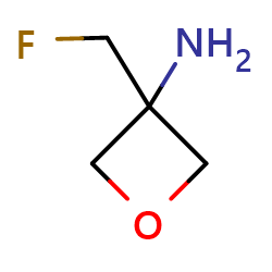 3-(fluoromethyl)oxetan-3-amine图片
