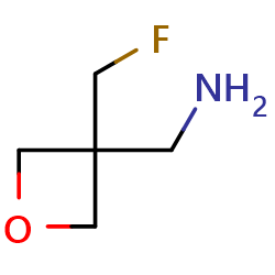 [3-(fluoromethyl)oxetan-3-yl]methanamine图片
