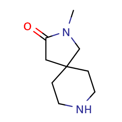 2-methyl-2,8-diazaspiro[4,5]decan-3-one图片