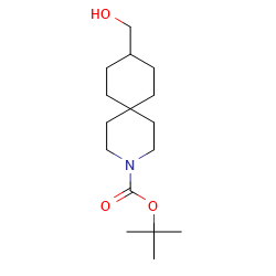 tert-butyl9-(hydroxymethyl)-3-azaspiro[5,5]undecane-3-carboxylate图片