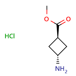 Methyl3-aminocyclobutanecarboxylatehydrochloride图片