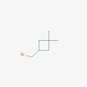 3-(Bromomethyl)-1,1-dimethylcyclobutane图片