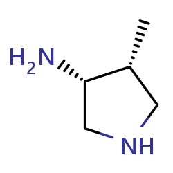 (3R,4R)-4-methylpyrrolidin-3-amine图片