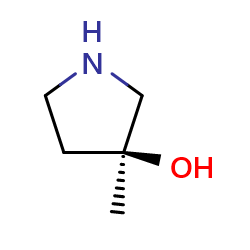 (3S)-3-methylpyrrolidin-3-ol图片