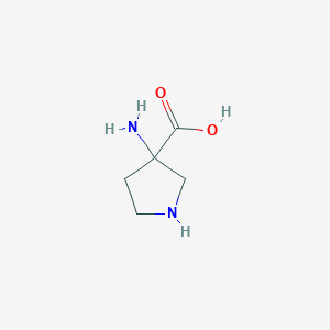 3-Aminopyrrolidine-3-carboxylicacid图片
