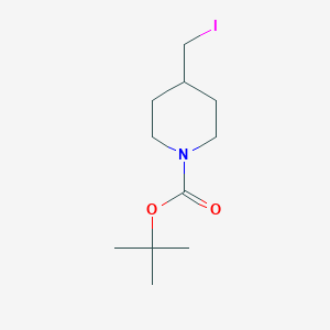 Tert-butyl4-(iodomethyl)piperidine-1-carboxylate图片