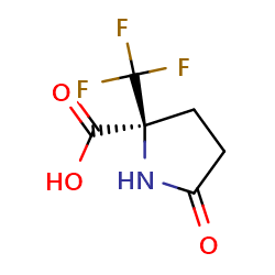 (2S)-5-oxo-2-(trifluoromethyl)pyrrolidine-2-carboxylicacid图片