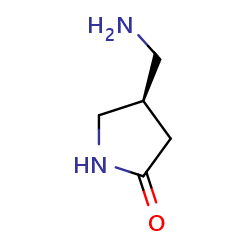 (4R)-4-(aminomethyl)pyrrolidin-2-one图片