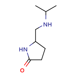 5-{[(propan-2-yl)amino]methyl}pyrrolidin-2-one图片