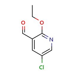 5-chloro-2-ethoxypyridine-3-carbaldehyde图片