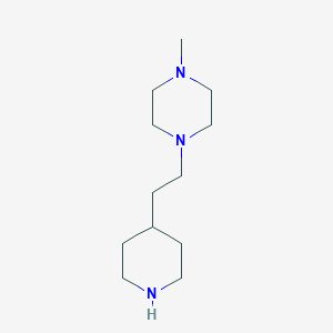 1-methyl-4-(2-piperidin-4-ylethyl)piperazine图片
