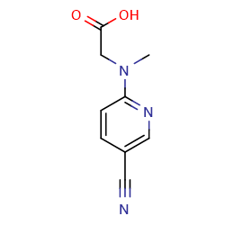 2-[(5-cyanopyridin-2-yl)(methyl)amino]aceticacid图片