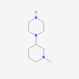 1-(1-methylpiperidin-3-yl)piperazine图片