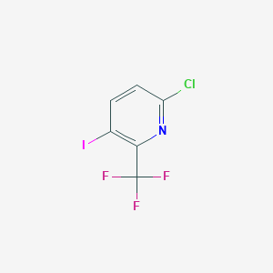 6-chloro-3-iodo-2-(trifluoromethyl)pyridine图片