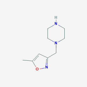 1-[(5-methylisoxazol-3-yl)methyl]piperazine图片