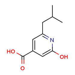 2-hydroxy-6-(2-methylpropyl)pyridine-4-carboxylicacid图片