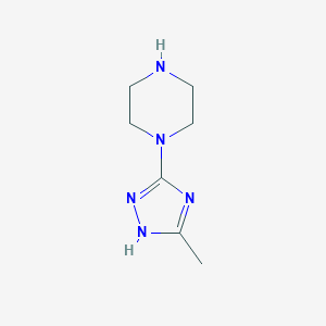 1-(5-Methyl-4H-1,2,4-triazol-3-yl)piperazine图片