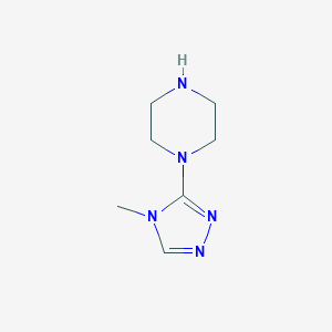 1-(4-methyl-4H-1,2,4-triazol-3-yl)piperazine图片