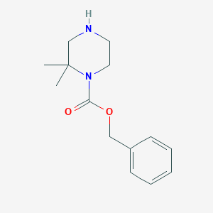 1-Cbz-2,2-dimethyl-piperazine图片