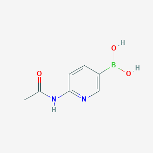 (6-acetamidopyridin-3-yl)boronicacid图片