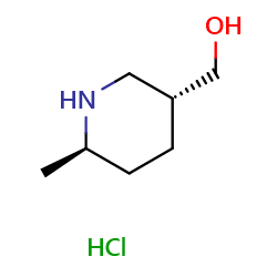 [(3R,6R)-6-methyl-3-piperidyl]methanolhydrochloride图片